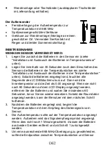 Предварительный просмотр 2 страницы Technoline WS 9900 Instruction Manual