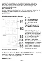 Предварительный просмотр 5 страницы Technoline WS 9900 Instruction Manual