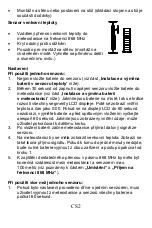 Предварительный просмотр 81 страницы Technoline WS 9900 Instruction Manual