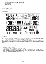 Preview for 15 page of Technoline WS6767 Instruction Manual