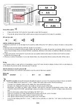 Preview for 16 page of Technoline WS6767 Instruction Manual