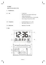 Preview for 1 page of Technoline WS8007 User Manual