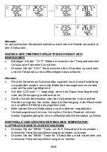 Preview for 8 page of Technoline WS9252 User Instruction