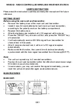 Preview for 13 page of Technoline WS9252 User Instruction