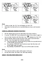 Preview for 18 page of Technoline WS9252 User Instruction