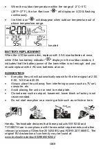 Preview for 21 page of Technoline WS9252 User Instruction