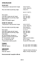 Preview for 22 page of Technoline WS9252 User Instruction