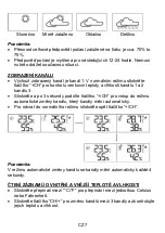 Preview for 79 page of Technoline WS9252 User Instruction