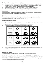 Предварительный просмотр 17 страницы Technoline WS9255 Manual