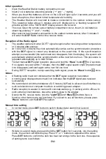 Preview for 17 page of Technoline WS9612 Instruction Manual