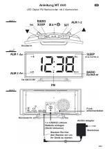 Preview for 1 page of Technoline WT 460 Manual