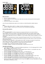 Preview for 28 page of Technoline WT 537 Manual