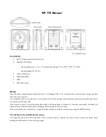 Technoline WT 770 Manual preview