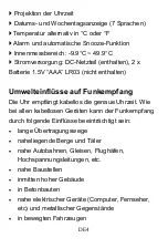 Preview for 4 page of Technoline WT546 Manual