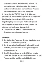 Preview for 11 page of Technoline WT546 Manual