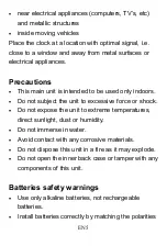 Preview for 23 page of Technoline WT546 Manual