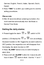 Preview for 31 page of Technoline WT546 Manual