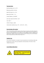 Preview for 3 page of Technoline WZ 1100 Manual