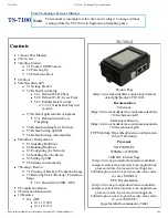 Technologic Systems TS-7100 Series Manual preview