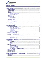 Preview for 3 page of Technologic Systems TS-7250
TS-72 Series Hardware Manual