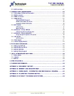 Preview for 4 page of Technologic Systems TS-7250
TS-72 Series Hardware Manual