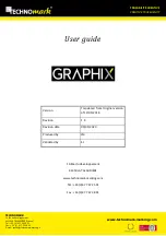 Technomark GraphiX User Manual предпросмотр