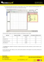 Предварительный просмотр 40 страницы Technomark GraphiX User Manual