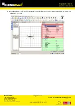 Предварительный просмотр 42 страницы Technomark GraphiX User Manual