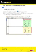 Предварительный просмотр 46 страницы Technomark GraphiX User Manual