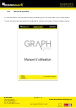 Предварительный просмотр 68 страницы Technomark GraphiX User Manual