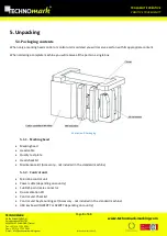 Preview for 9 page of Technomark M4 inline Installation Manual