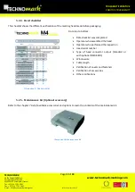 Preview for 13 page of Technomark M4 inline Installation Manual