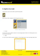 Предварительный просмотр 8 страницы Technomark M4 inline Software User'S Manual