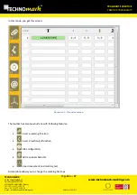 Предварительный просмотр 10 страницы Technomark M4 inline Software User'S Manual