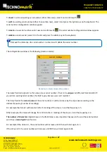 Предварительный просмотр 16 страницы Technomark M4 inline Software User'S Manual