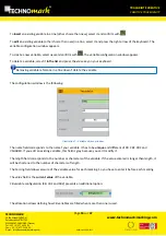 Предварительный просмотр 18 страницы Technomark M4 inline Software User'S Manual
