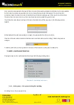 Предварительный просмотр 24 страницы Technomark M4 inline Software User'S Manual