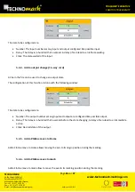 Предварительный просмотр 26 страницы Technomark M4 inline Software User'S Manual