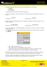 Предварительный просмотр 28 страницы Technomark M4 inline Software User'S Manual