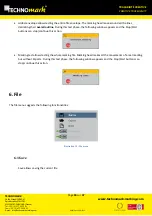 Предварительный просмотр 30 страницы Technomark M4 inline Software User'S Manual