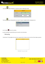 Предварительный просмотр 36 страницы Technomark M4 inline Software User'S Manual