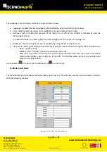 Предварительный просмотр 39 страницы Technomark M4 inline Software User'S Manual