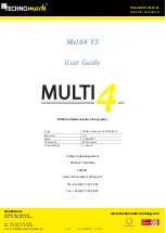 Technomark Multi4 V3 User Manual preview