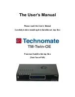 Technomate TM-Twin-OE User Manual preview