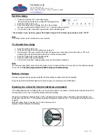 Preview for 3 page of Technomax EUROLINE User Instruction