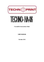 Technoprint Techno-HA-06 User Manual предпросмотр