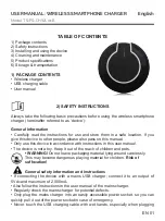 Preview for 3 page of Technosmart TS-PS-CHWL01-B User Manual