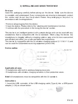 Предварительный просмотр 5 страницы Technosmart TS-PS-CHWL01-B User Manual