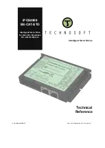 Technosoft iPOS4808 BX-CAN-STO Technical Reference preview
