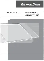 TechnoStar TF-L32B ATV User Manual preview